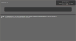 Desktop Screenshot of i-library.ru